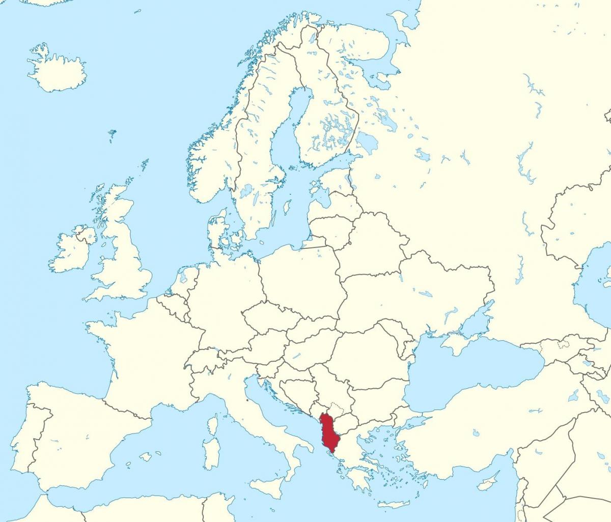 зураг Албани дээр европын