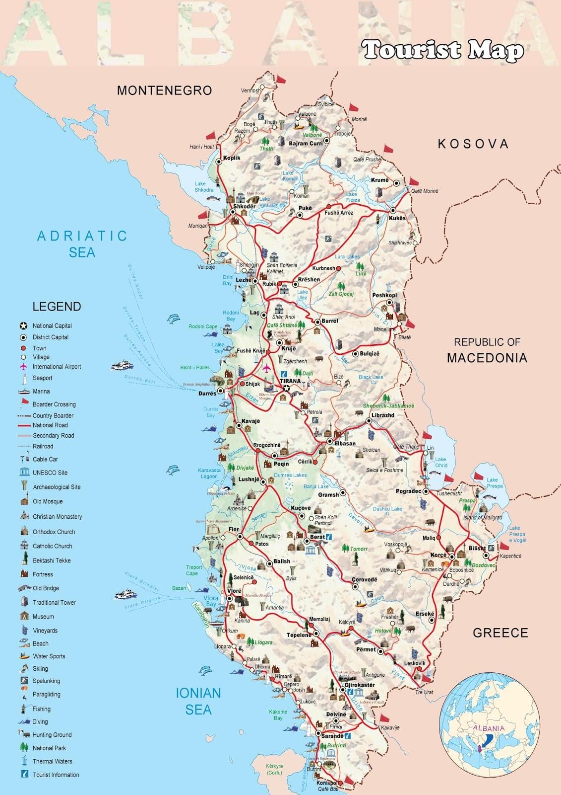 dhermi зураг Албани